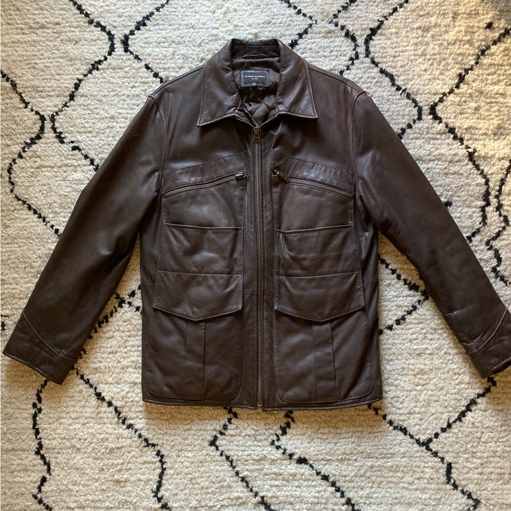 Vintage Alfred Dunhill Leather Jacket
